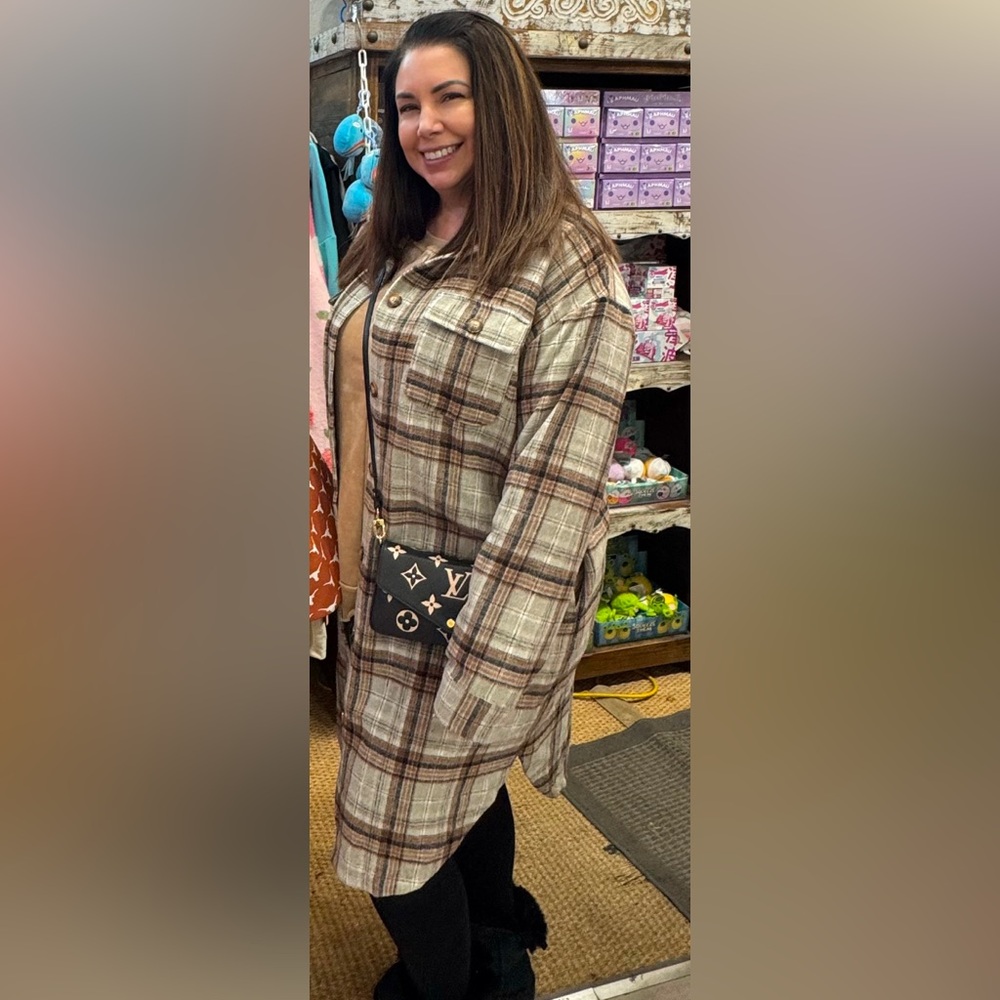 Panache Parksville Plaid Long
Flannel XL (16/18)